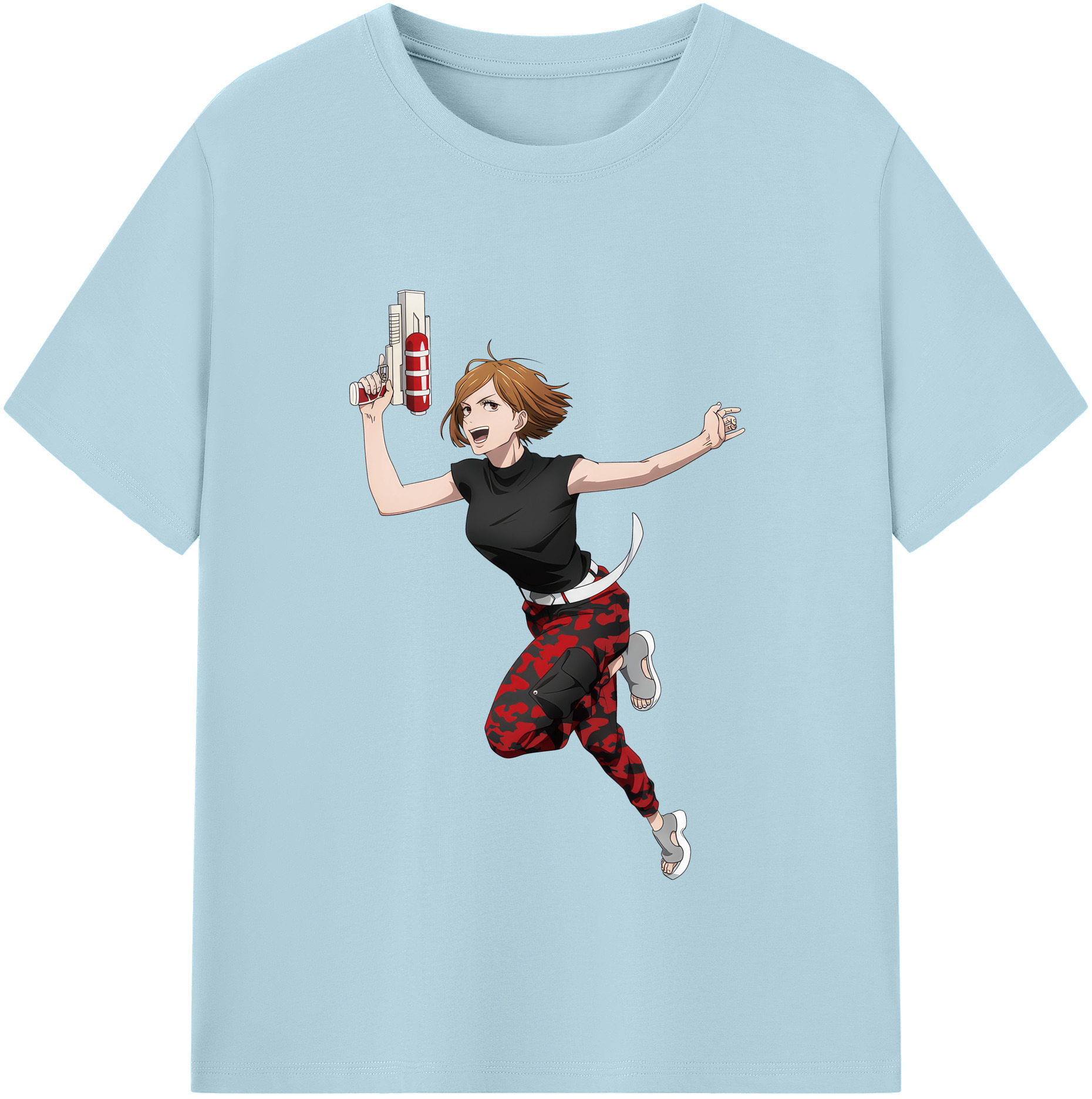 （画像用） 呪術廻戦 Jujutsu Kaisen 綿100％半袖Tシャツ（フロントプリント）